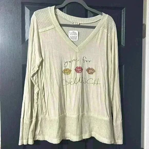 POL Gone For Brunch Top - Picture 1 of 4